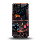 og gameboy back phone cover | glass case for iphone 13 mini