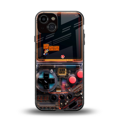 og gameboy back phone cover | glass case for iphone 13