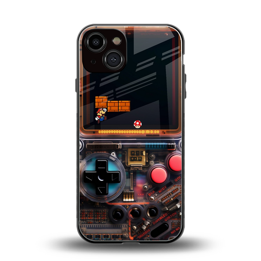 og gameboy back phone cover | glass case for iphone 13