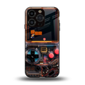 og gameboy back phone cover | glass case for iphone 15 pro