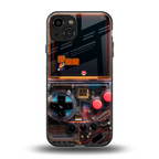 og gameboy back phone cover | glass case for iphone 15
