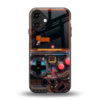og gameboy back phone cover | glass case for iphone 16 plus