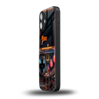 og gameboy back phone cover | glass case for iphone 16 plus