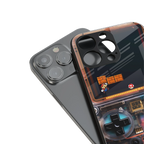 og gameboy back phone cover | glass case for iphone 16 plus