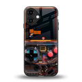og gameboy back phone cover | glass case for iphone 16