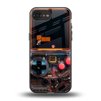 og gameboy back phone cover | glass case for iphone 16e