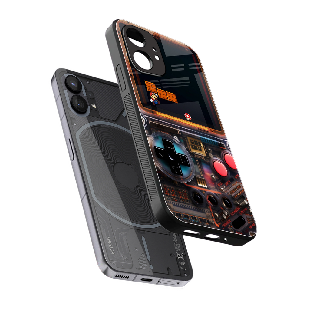 og gameboy back phone cover | glass case for nothing phone 1