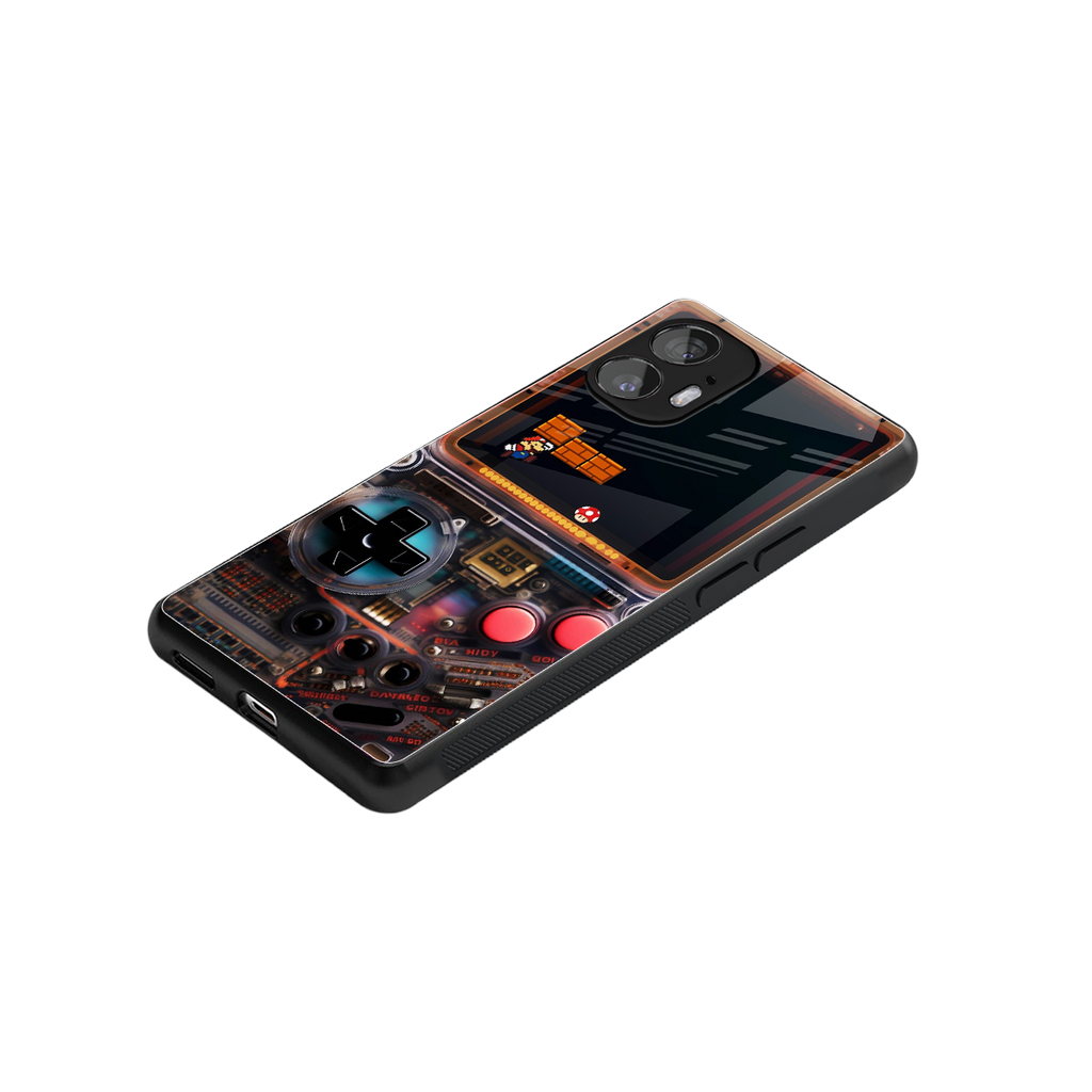 og gameboy back phone cover | glass case for nothing phone 2