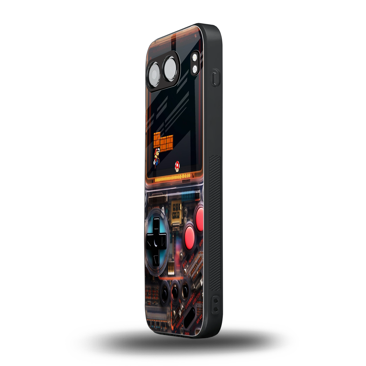 og gameboy back phone cover | glass case for oneplus nord 4