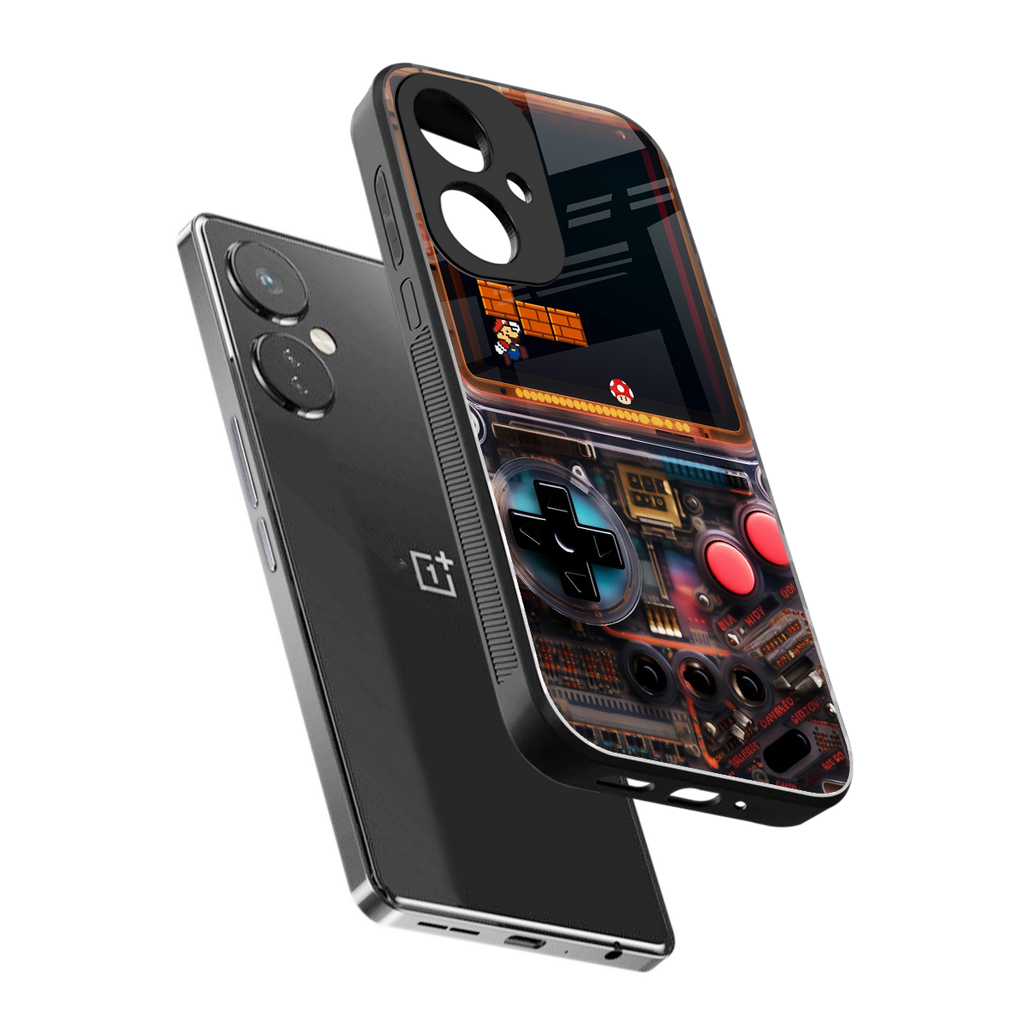 og gameboy back phone cover | glass case for oneplus nord ce 3
