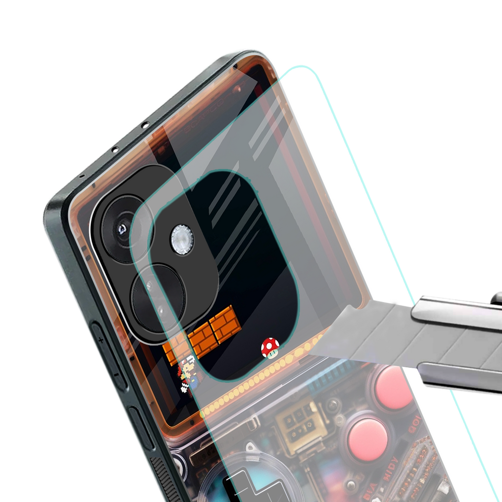 og gameboy back phone cover | glass case for oneplus nord ce 3