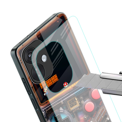 og gameboy back phone cover | glass case for oneplus nord ce 3