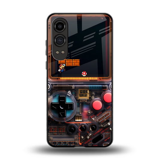 og gameboy back phone cover | glass case for oneplus nord ce 4 lite