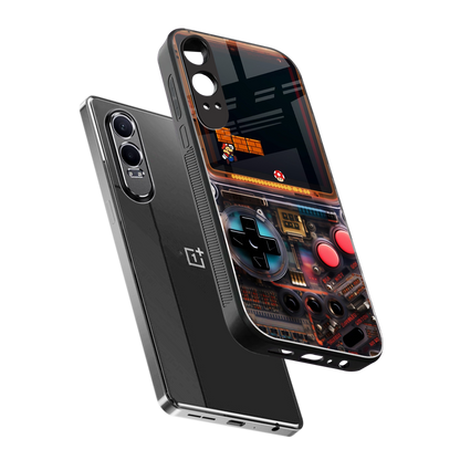 og gameboy back phone cover | glass case for oneplus nord ce 4 lite