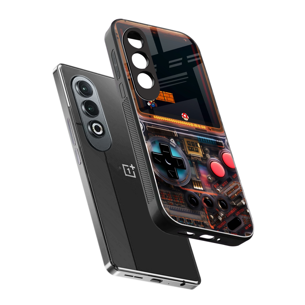 og gameboy back phone cover | glass case for oneplus nord ce 4