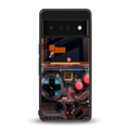 og gameboy back phone cover | glass case for google pixel 6 pro