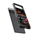 og gameboy back phone cover | glass case for google pixel 6 pro
