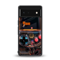 og gameboy back phone cover | glass case for google pixel 6
