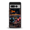og gameboy back phone cover | glass case for google pixel 7 pro