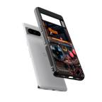 og gameboy back phone cover | glass case for google pixel 8 pro