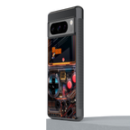 og gameboy back phone cover | glass case for google pixel 8 pro