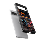 og gameboy back phone cover | glass case for Google Pixel 8