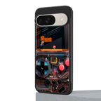 og gameboy back phone cover | glass case for google pixel 9