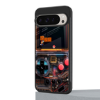 og gameboy back phone cover | glass case for google pixel 9 pro