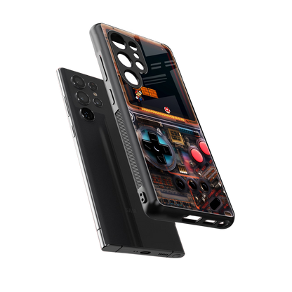 og gameboy back phone cover | glass case for samsung galaxy s25 ultra