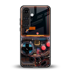 og gameboy back phone cover | glass case for samsung galaxy s25 plus