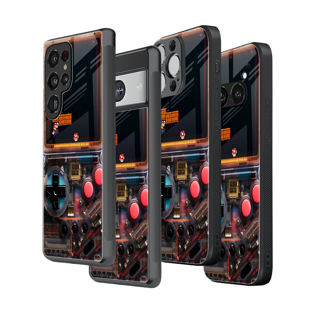 Stylish Glass Back Case for All Smartphones – iPhone, Samsung, OnePlus, Pixel, Redmi, Oppo, Vivo, Motorola