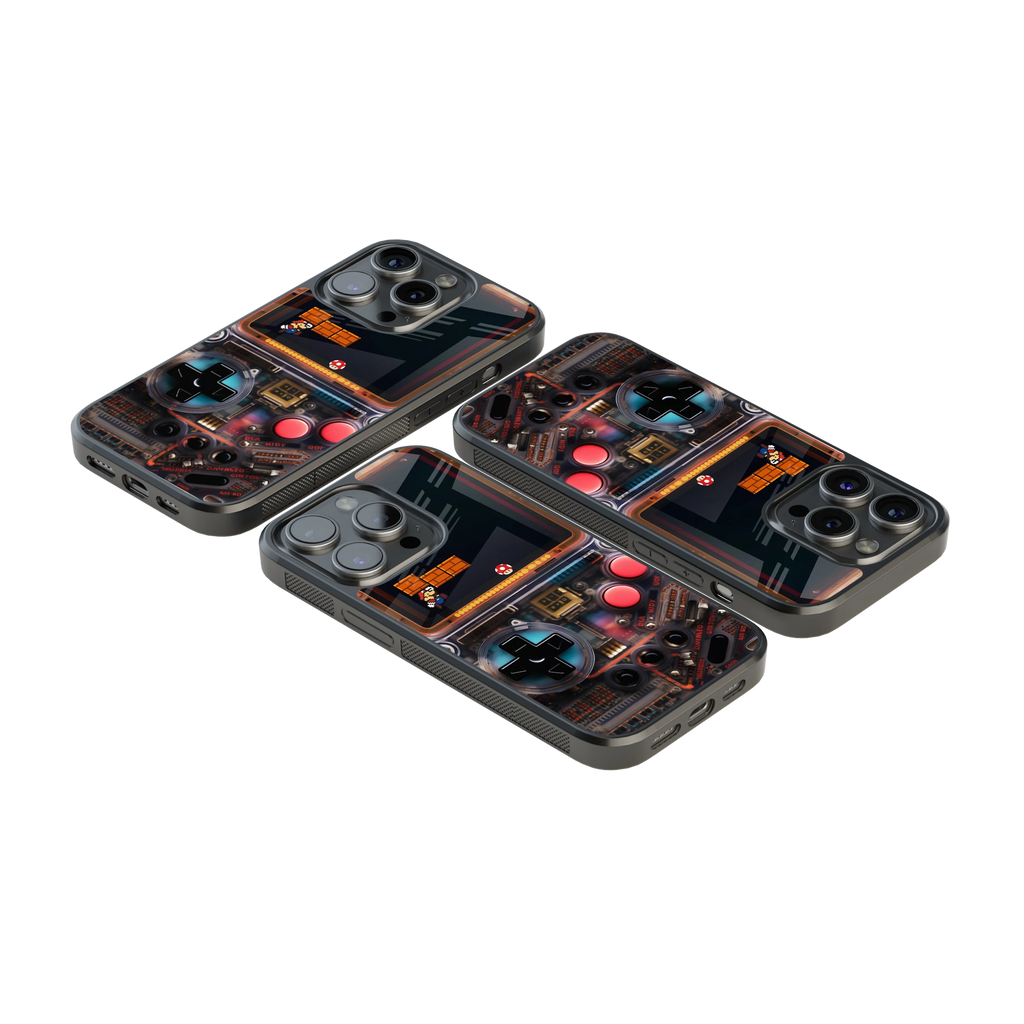 Luxury Glass Back Mobile Cover for iPhone, Samsung Galaxy, OnePlus, Pixel, Redmi & More