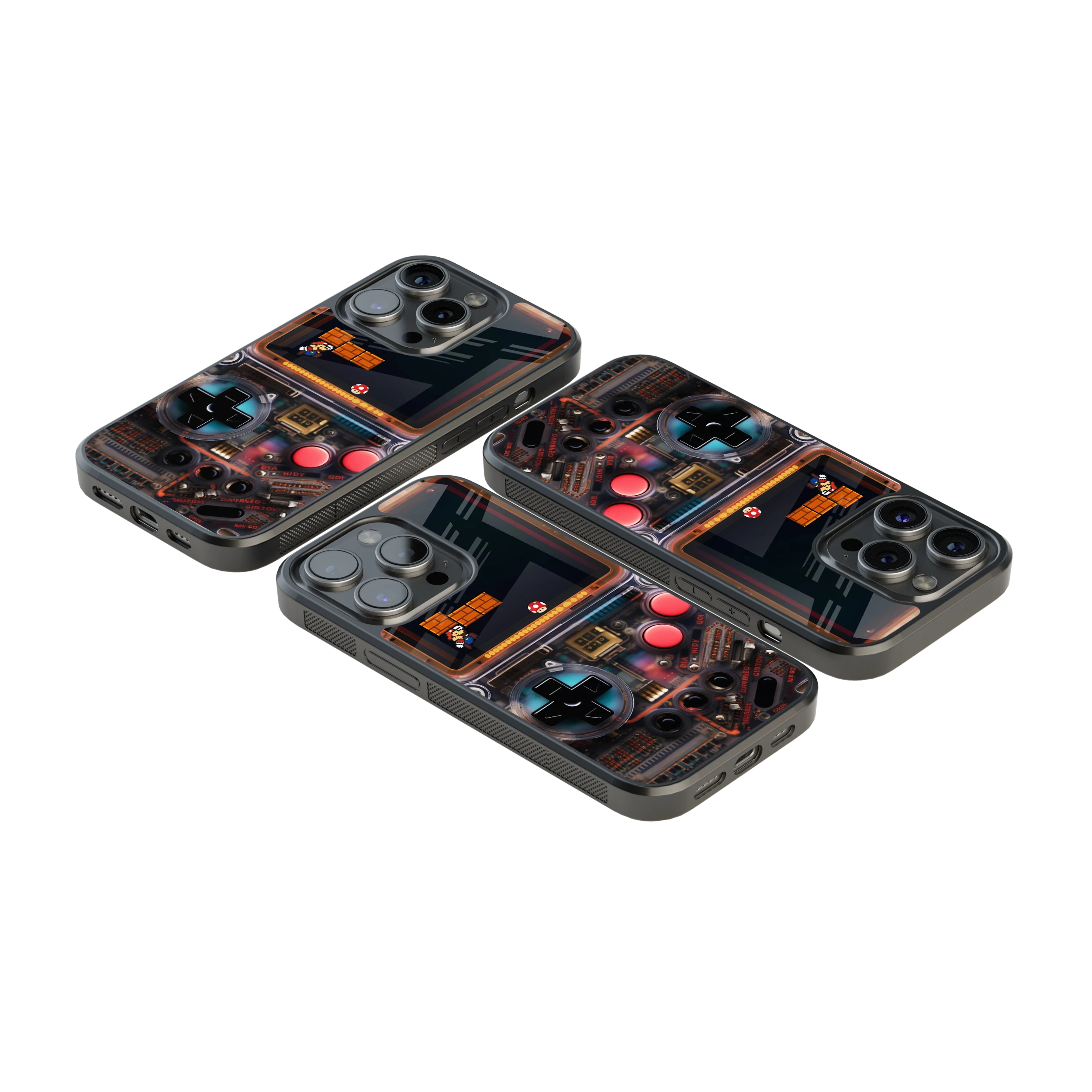 Luxury Glass Back Mobile Cover for iPhone, Samsung Galaxy, OnePlus, Pixel, Redmi & More