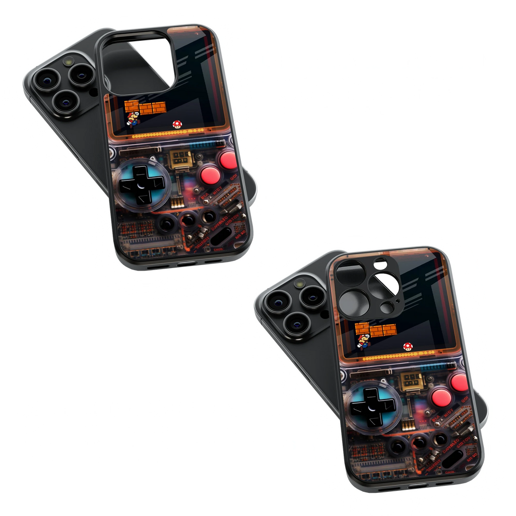 Trendy Glass Back Mobile Case for iPhone, Samsung, Redmi, OnePlus, Google Pixel, Motorola