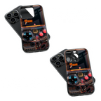 Trendy Glass Back Mobile Case for iPhone, Samsung, Redmi, OnePlus, Google Pixel, Motorola