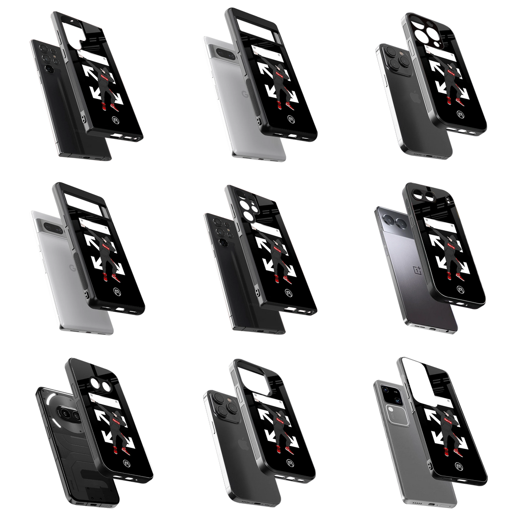 Durable Glass Back Mobile Case for iPhone, Samsung, OnePlus, Google Pixel, Redmi, Vivo, Oppo