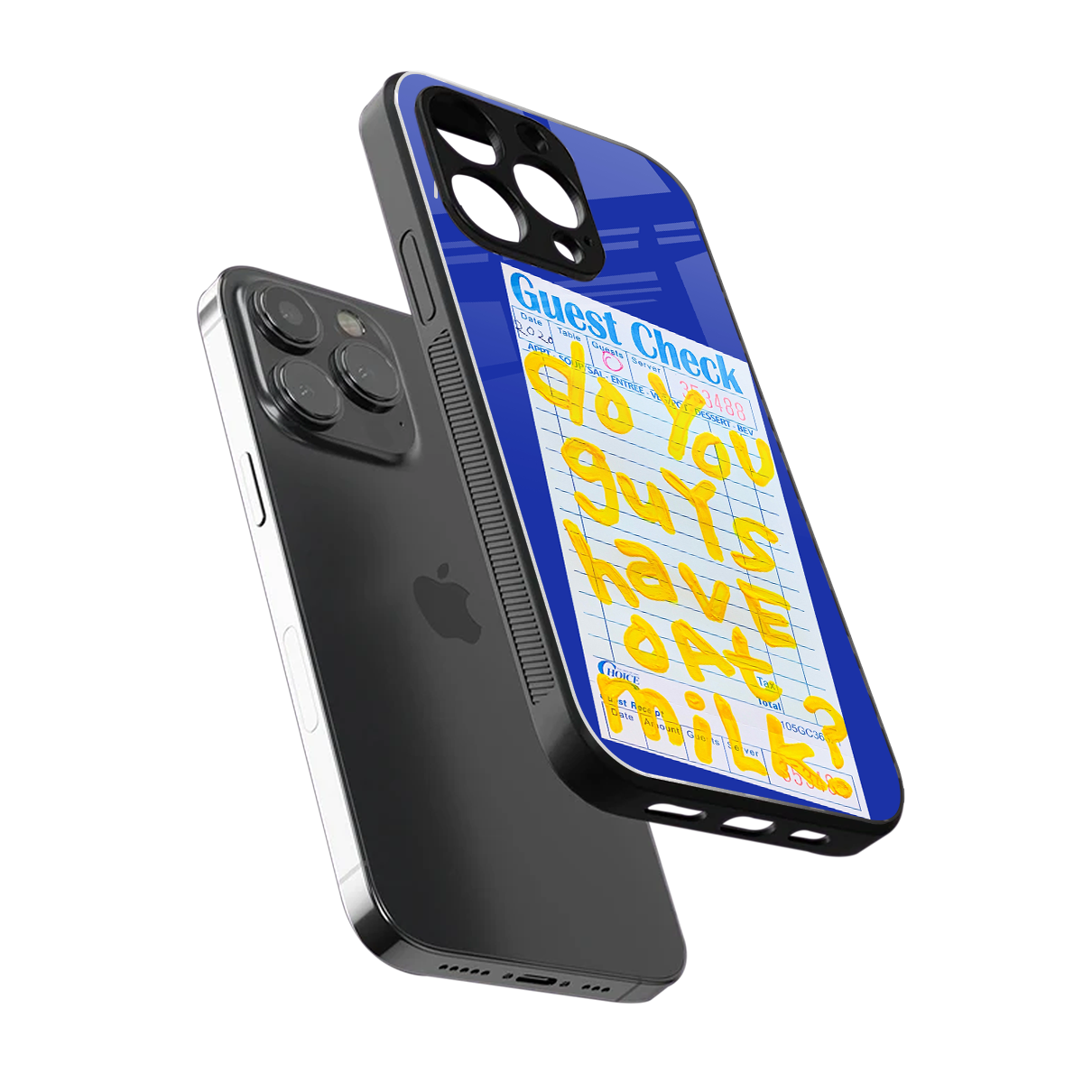 oat milk back phone cover | glass case for iphone 14 pro max