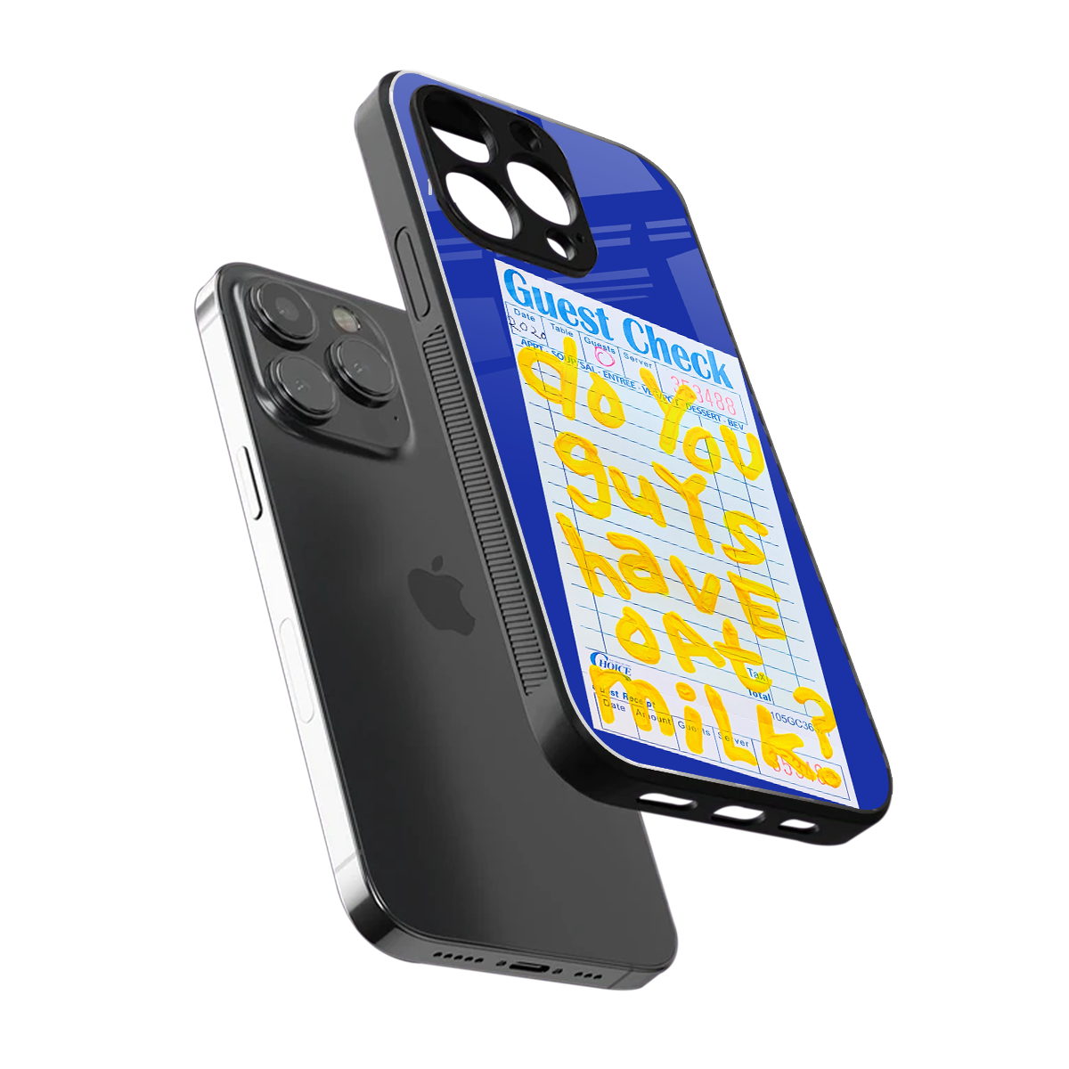 oat milk back phone cover | glass case for iphone 16 pro max
