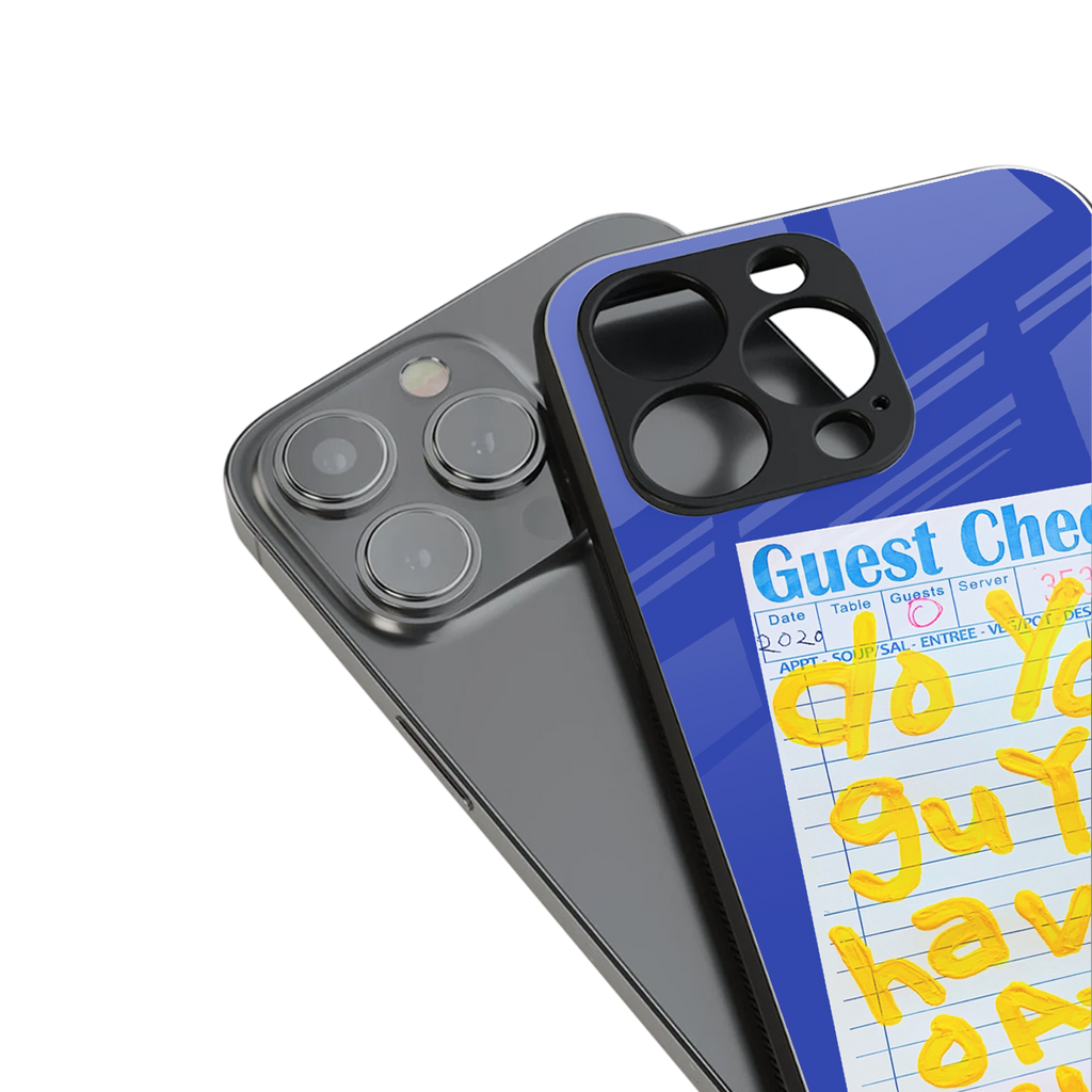 oat milk back phone cover | glass case for iphone 16