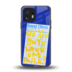 oat milk back phone cover | glass case for nothing phone 2