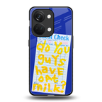 oat milk back phone cover | glass case for oneplus nord 3