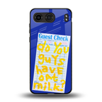 oat milk back phone cover | glass case for oneplus nord 4