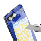 oat milk back phone cover | glass case for oneplus nord 4