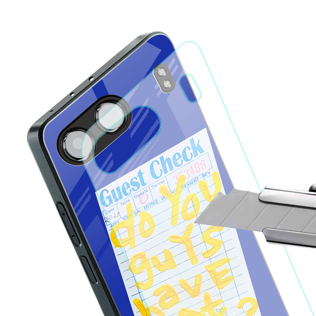 oat milk back phone cover | glass case for oneplus nord 4
