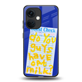 oat milk back phone cover | glass case for oneplus nord ce 3