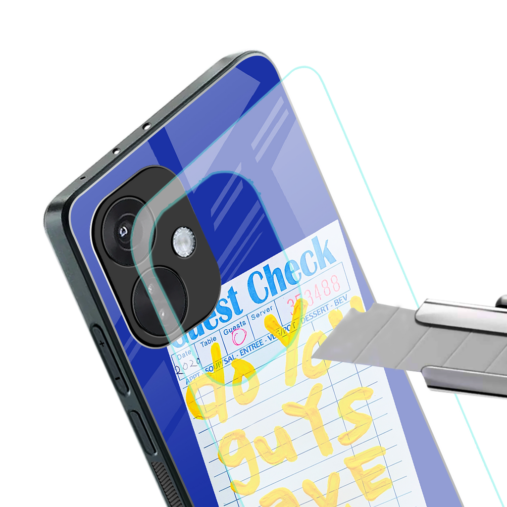 oat milk back phone cover | glass case for oneplus nord ce 3