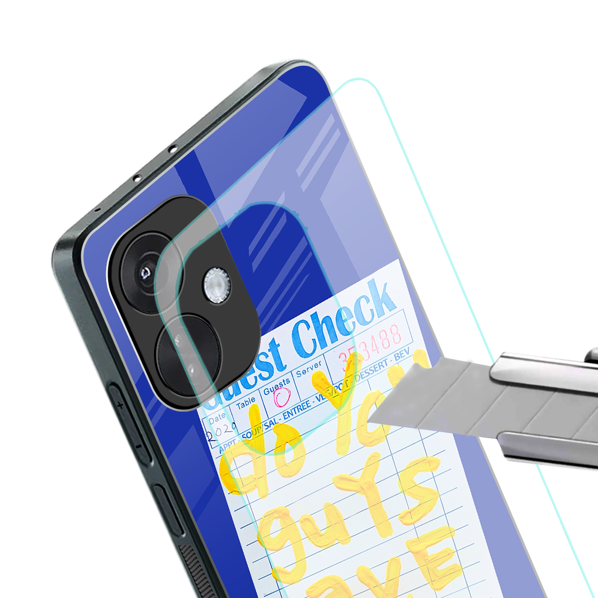 oat milk back phone cover | glass case for oneplus nord ce 3