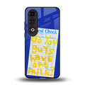 oat milk back phone cover | glass case for oneplus nord ce 4