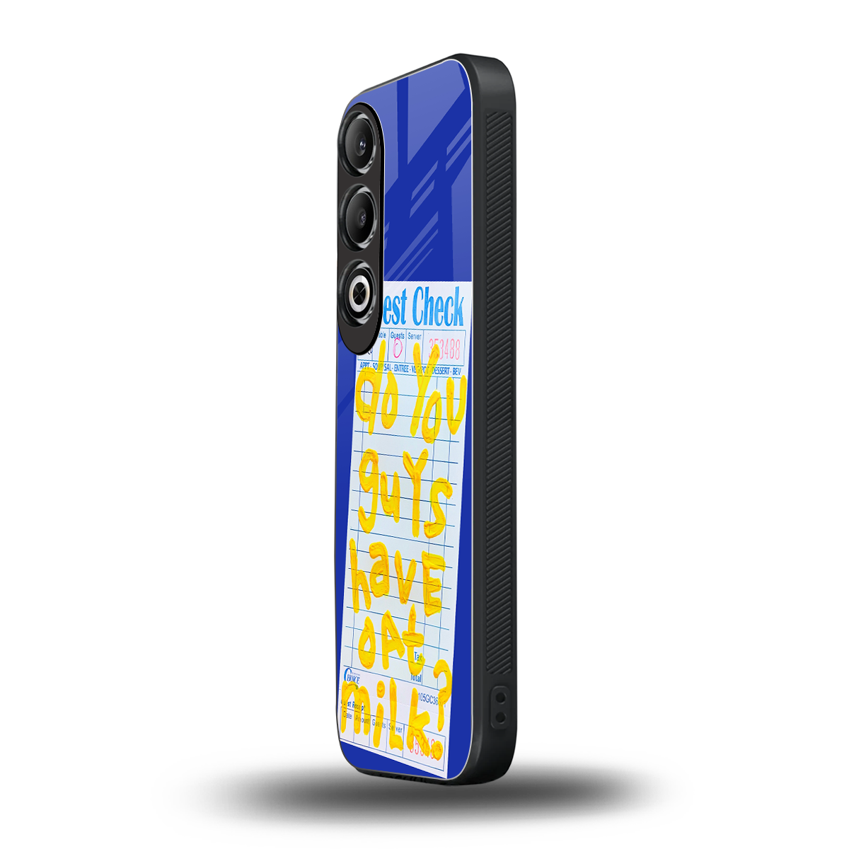 oat milk back phone cover | glass case for oneplus nord ce 4