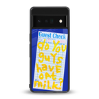 oat milk back phone cover | glass case for google pixel 6 pro